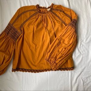 Ulla Johnson Puff Sleeve Top